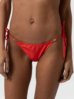 Alba Tie Side Bikini Bottom - Red