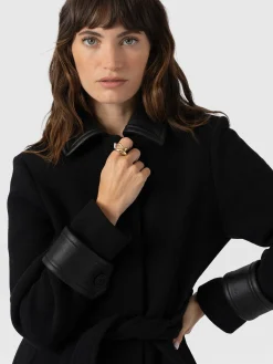 Allegra Coat - Black