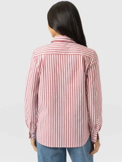 Anneliese Shirt - Red Stripe