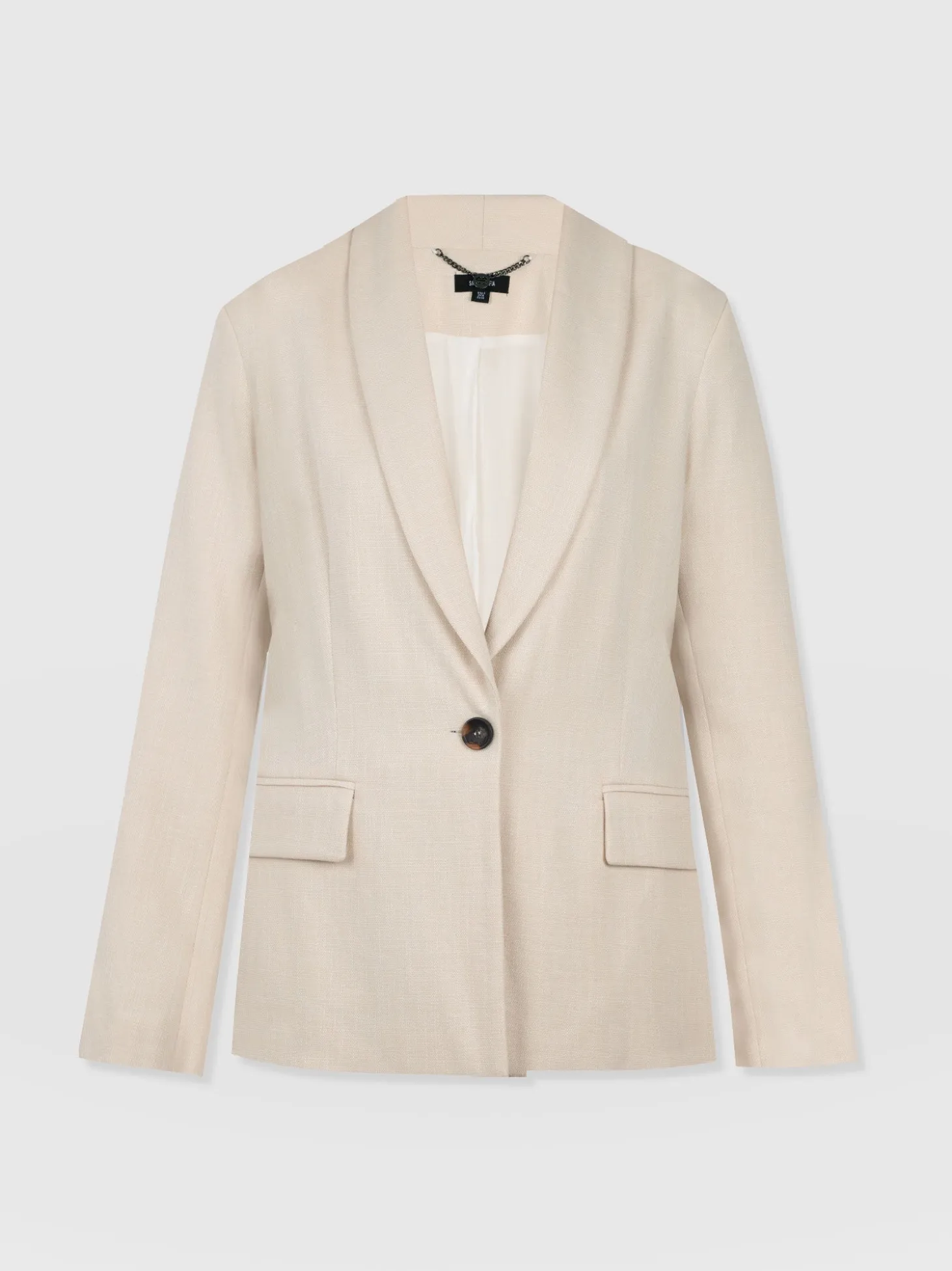 Argent Blazer - Cream
