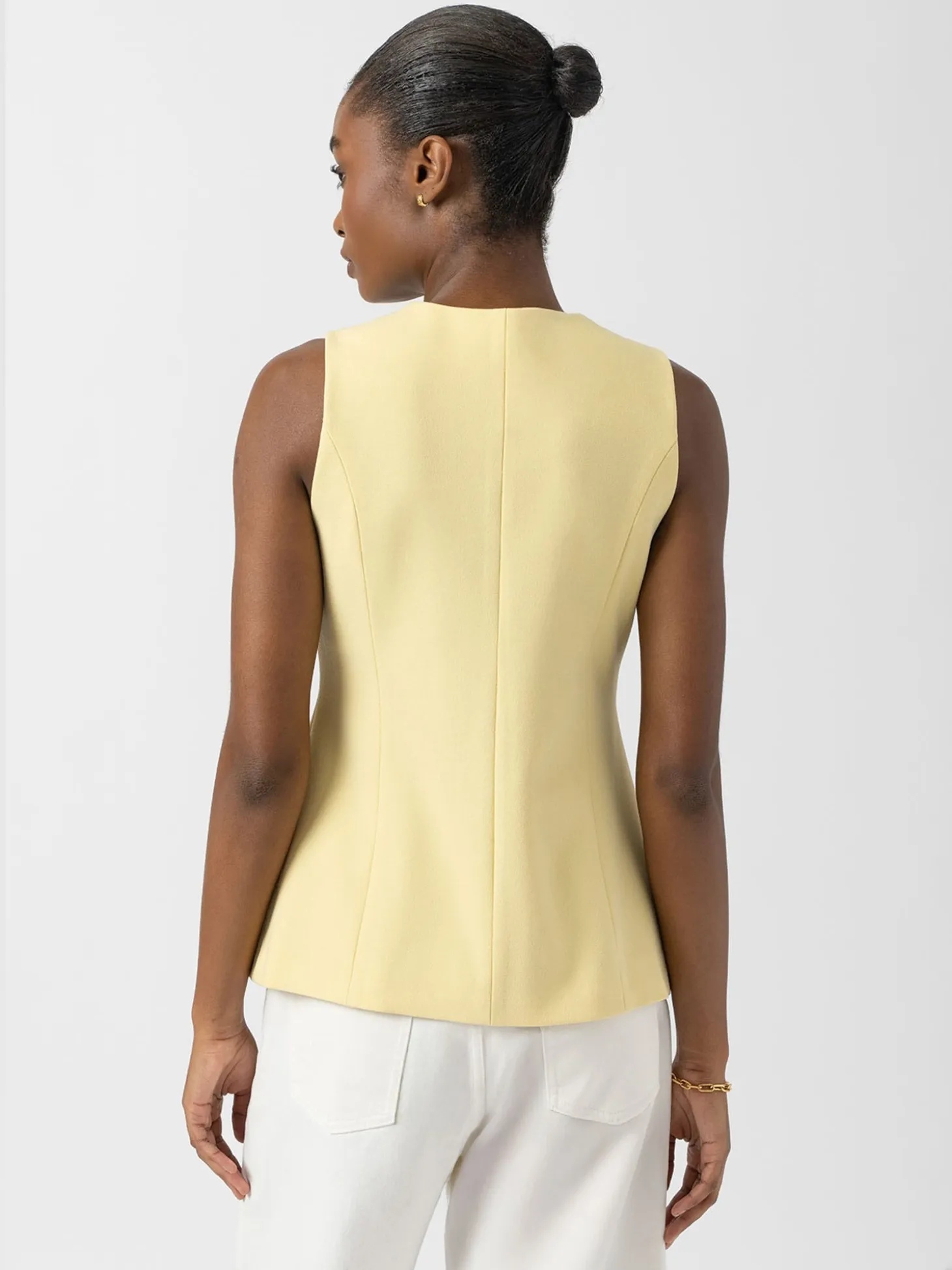 Argent Waistcoat - Butter Yellow