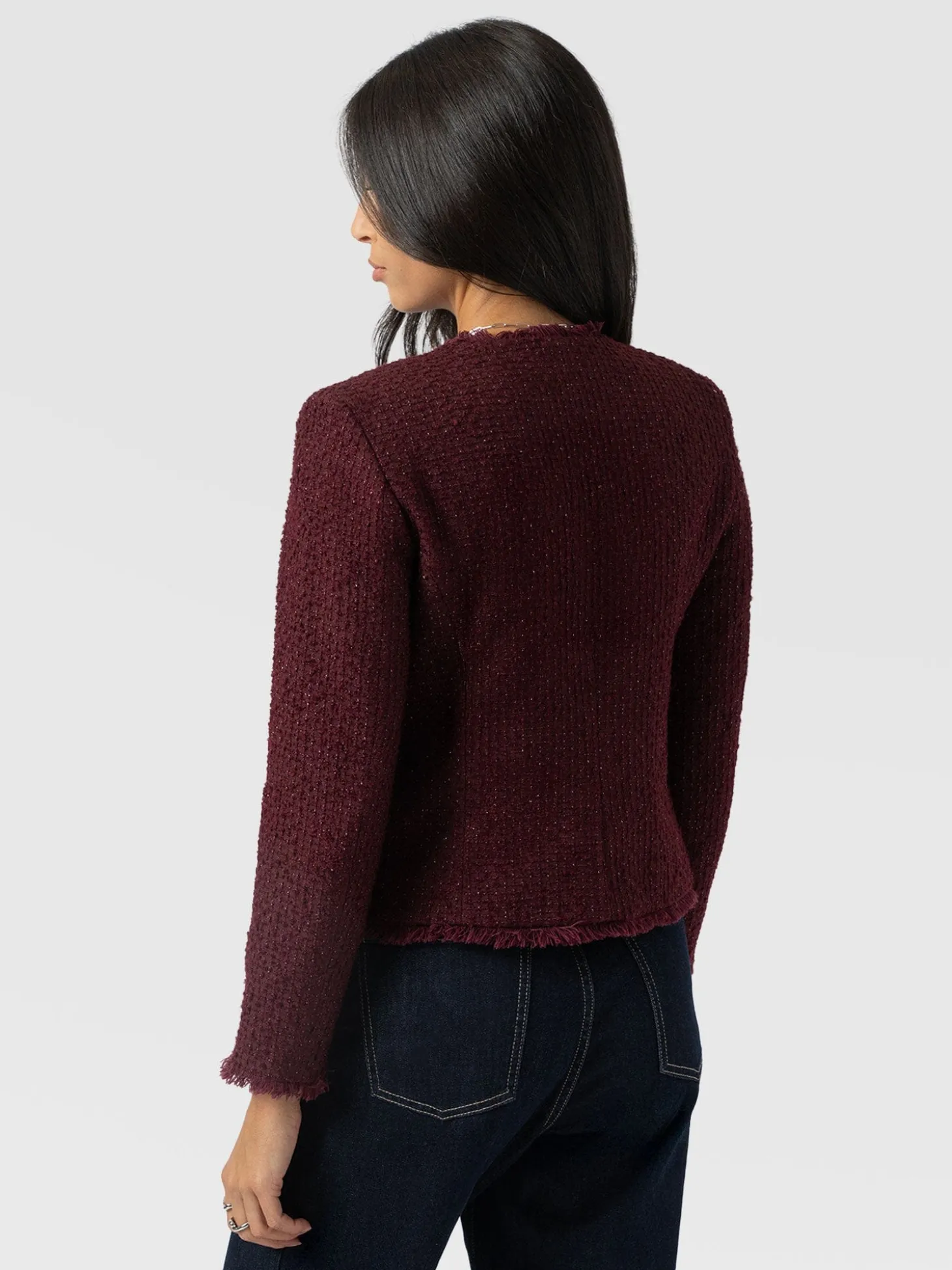 Ashby Jacket - Maroon