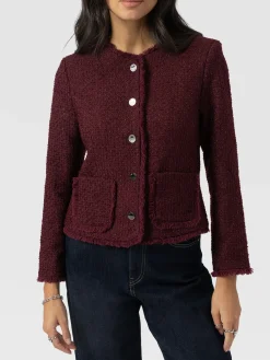 Ashby Jacket - Maroon