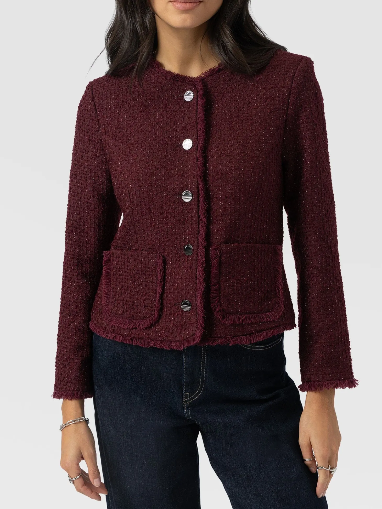 Ashby Jacket - Maroon
