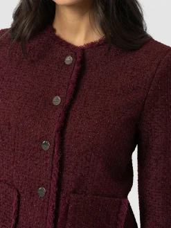 Ashby Jacket - Maroon