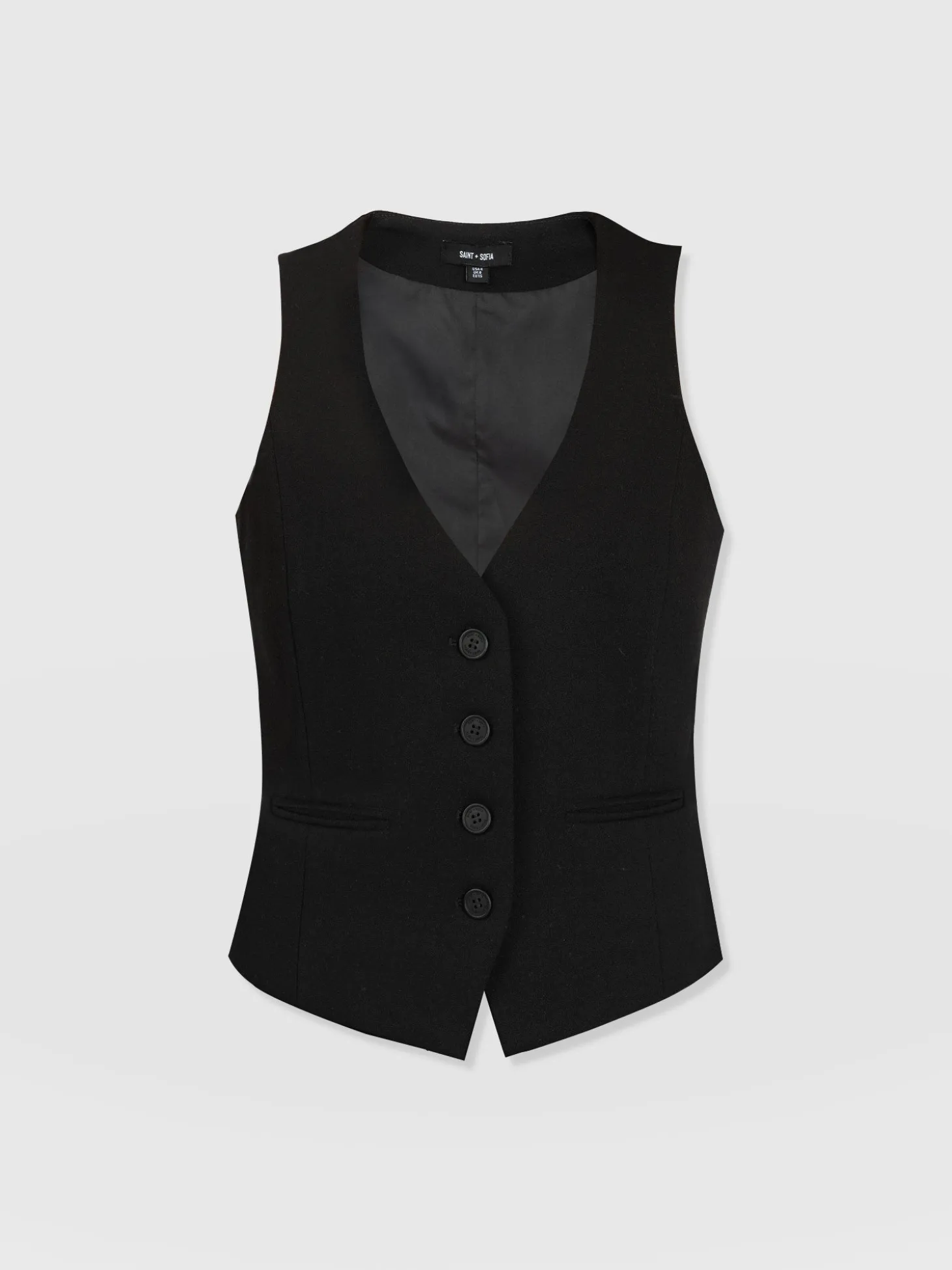 Astrid Waistcoat - Black