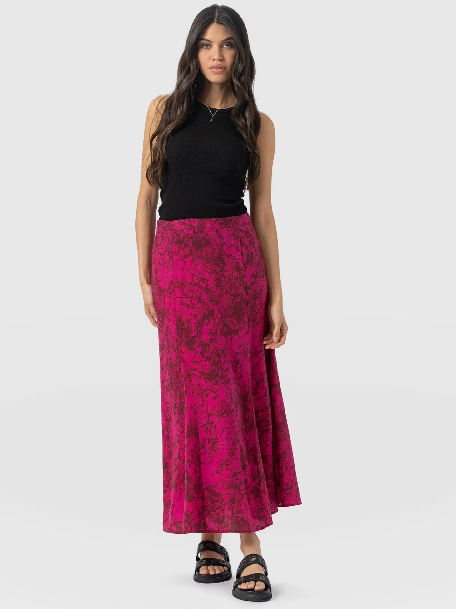 Audrey Skirt - Pink Marble