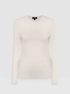 Austen Crew Neck Tee - Cream