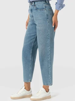 Barrel Leg Jean - Light Blue
