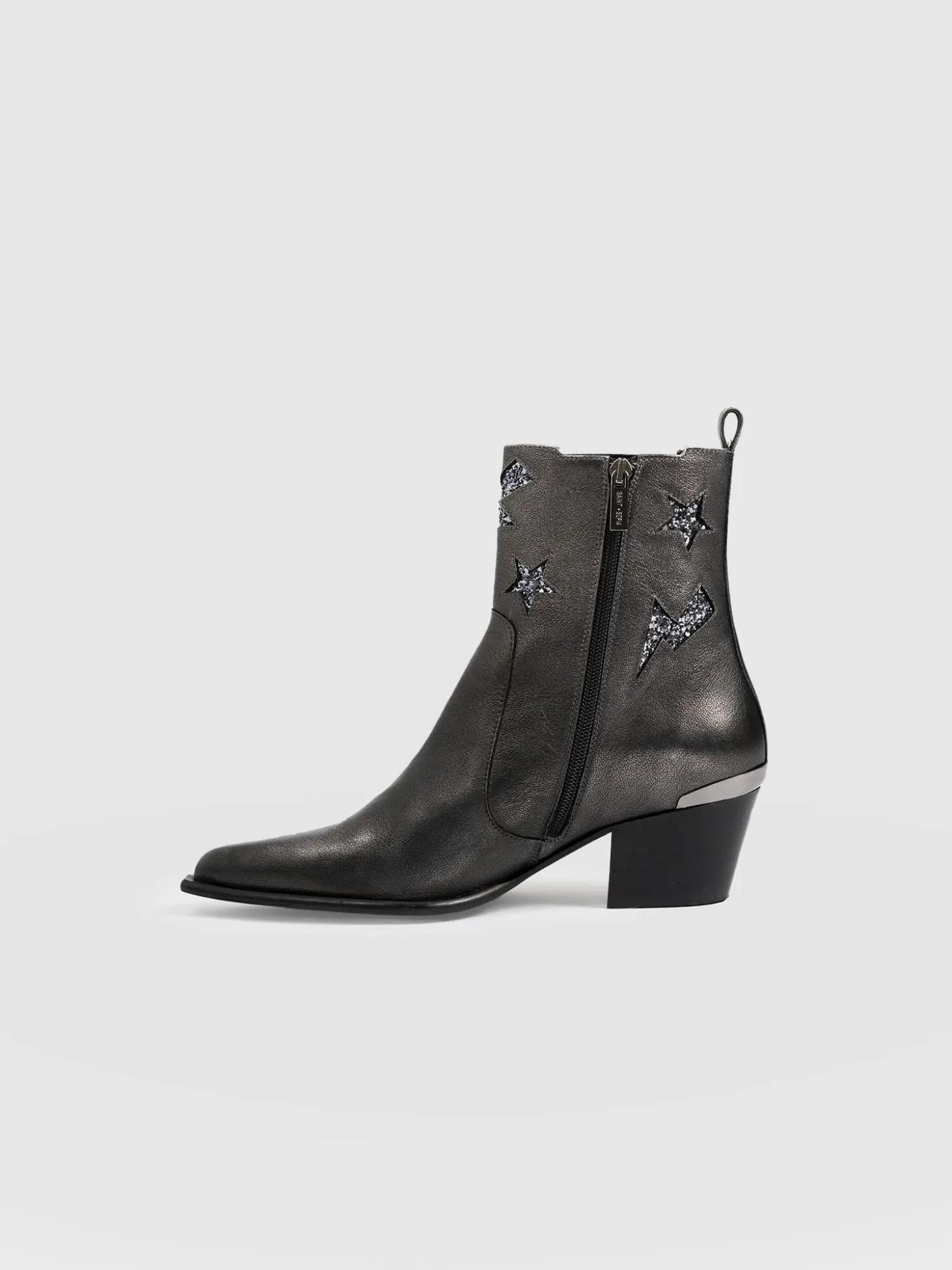 Billie Rock Boot - Gunmetal