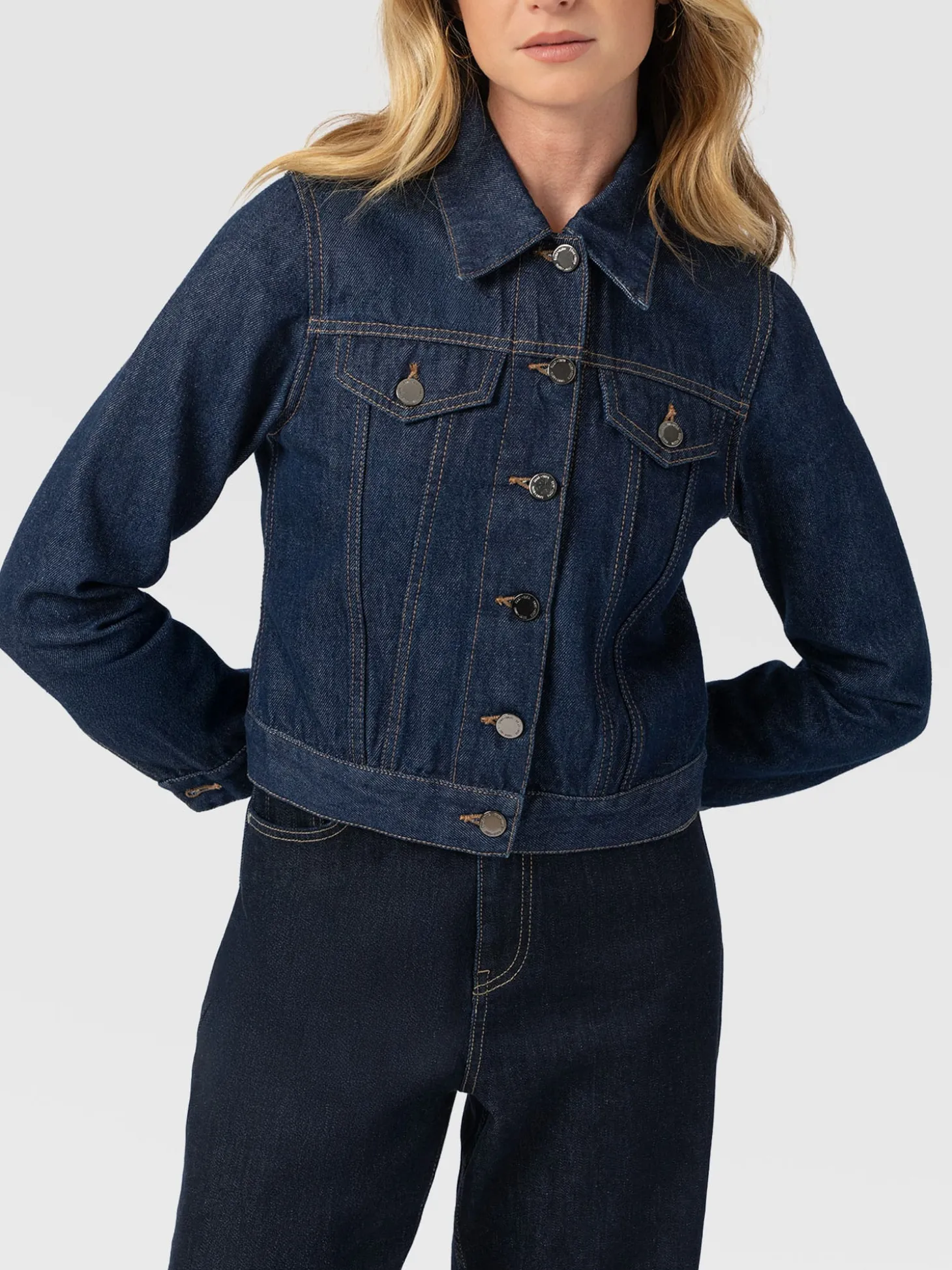Bowie Denim Jacket - Indigo Blue