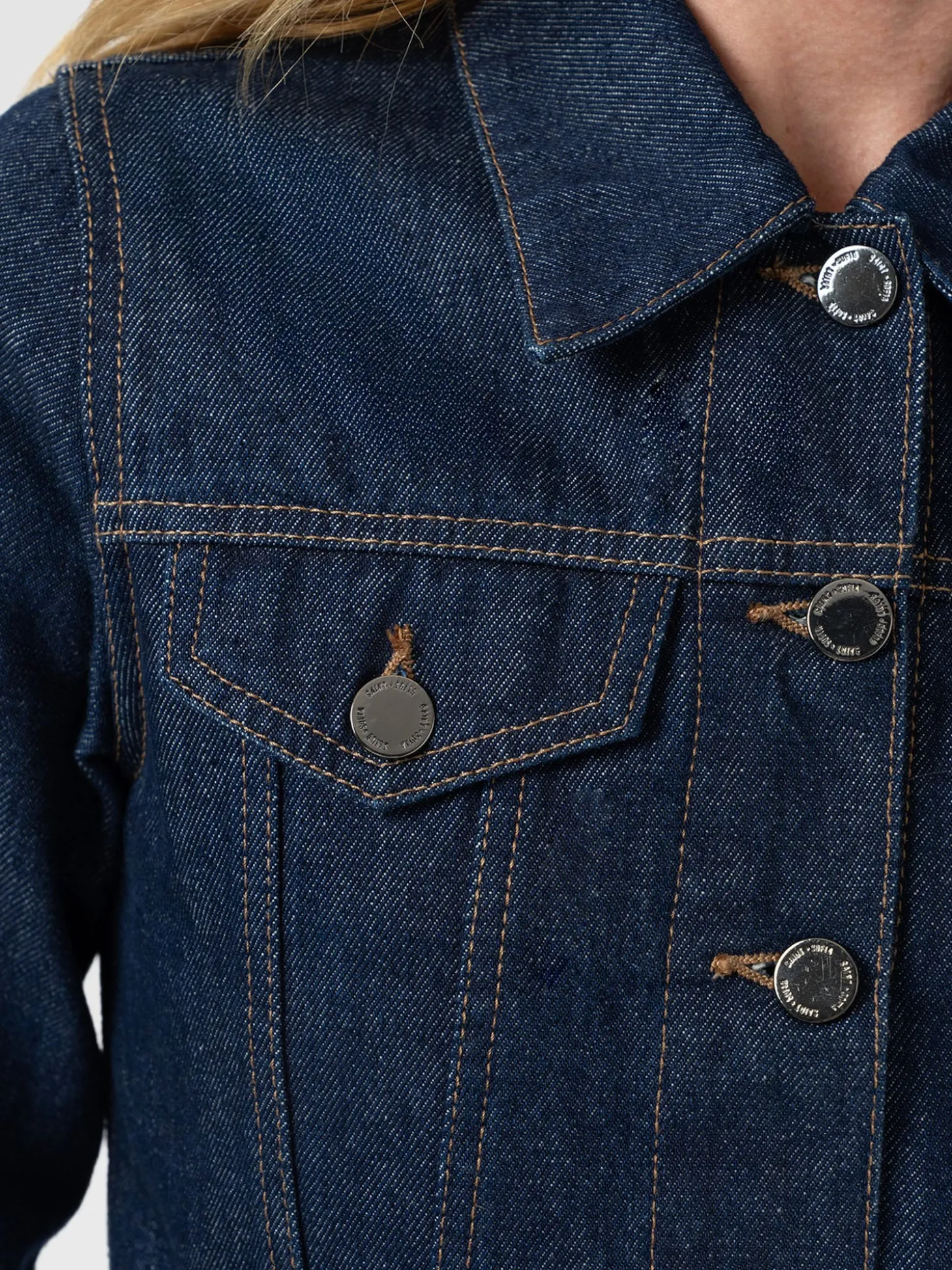 Bowie Denim Jacket - Indigo Blue