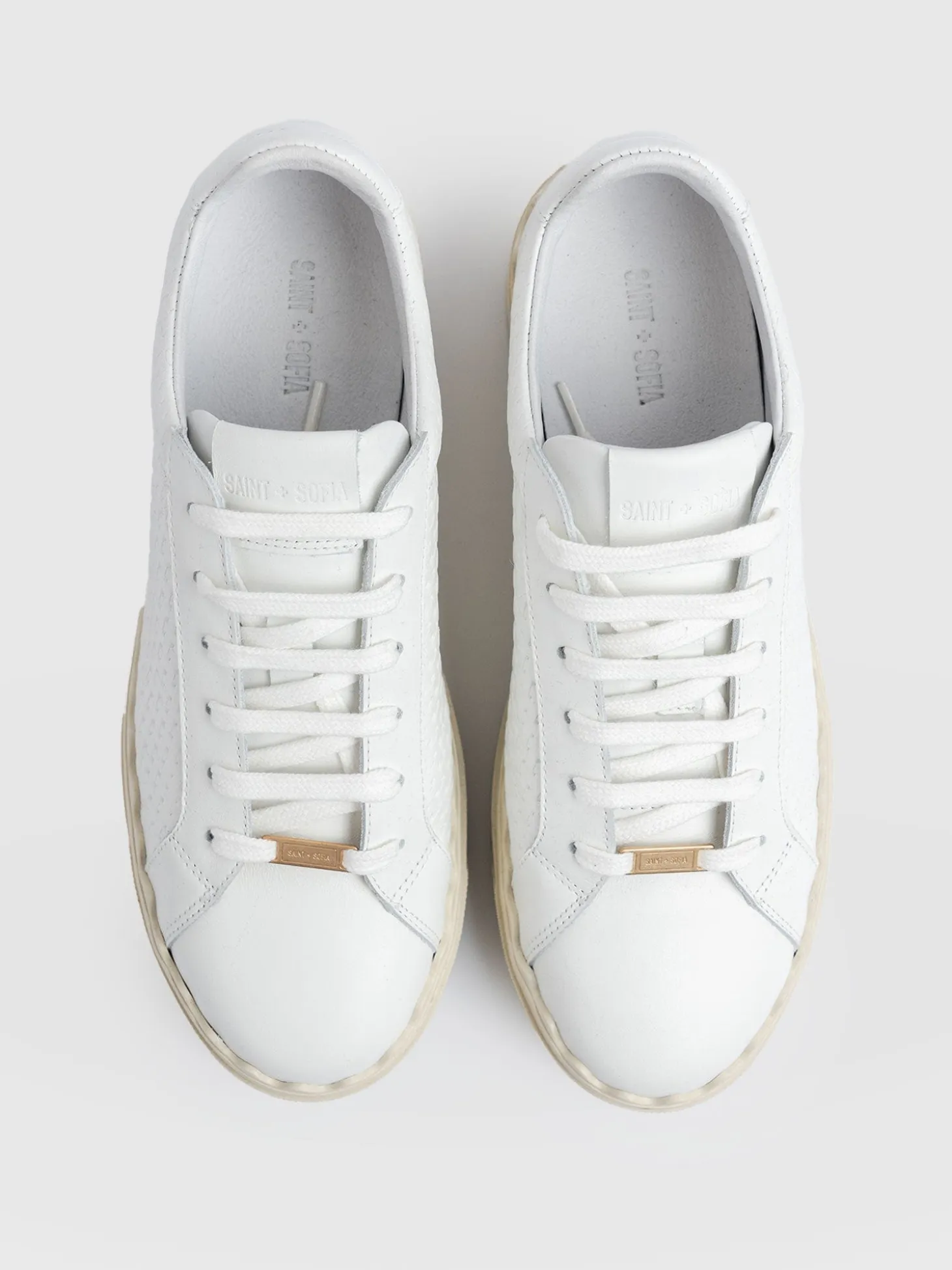 Brook Scallop Sneaker - White