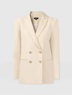 Cambridge Blazer Crepe - Beige