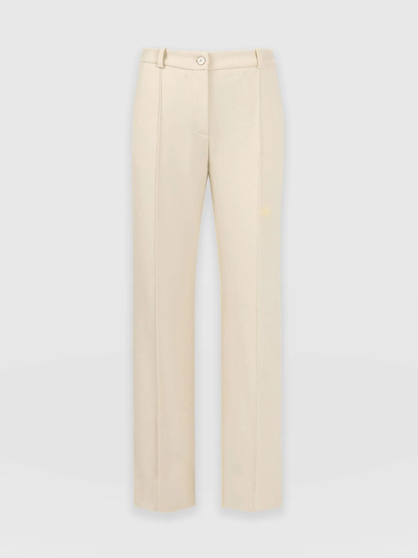 Cambridge Tailored Wide Leg Pant - Beige