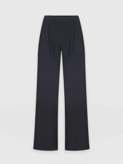 Camden Wide Leg Pant - Navy