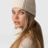 Cashmere Beanie - Cream/Beige