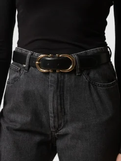 Chelsea Belt - Black/Gold