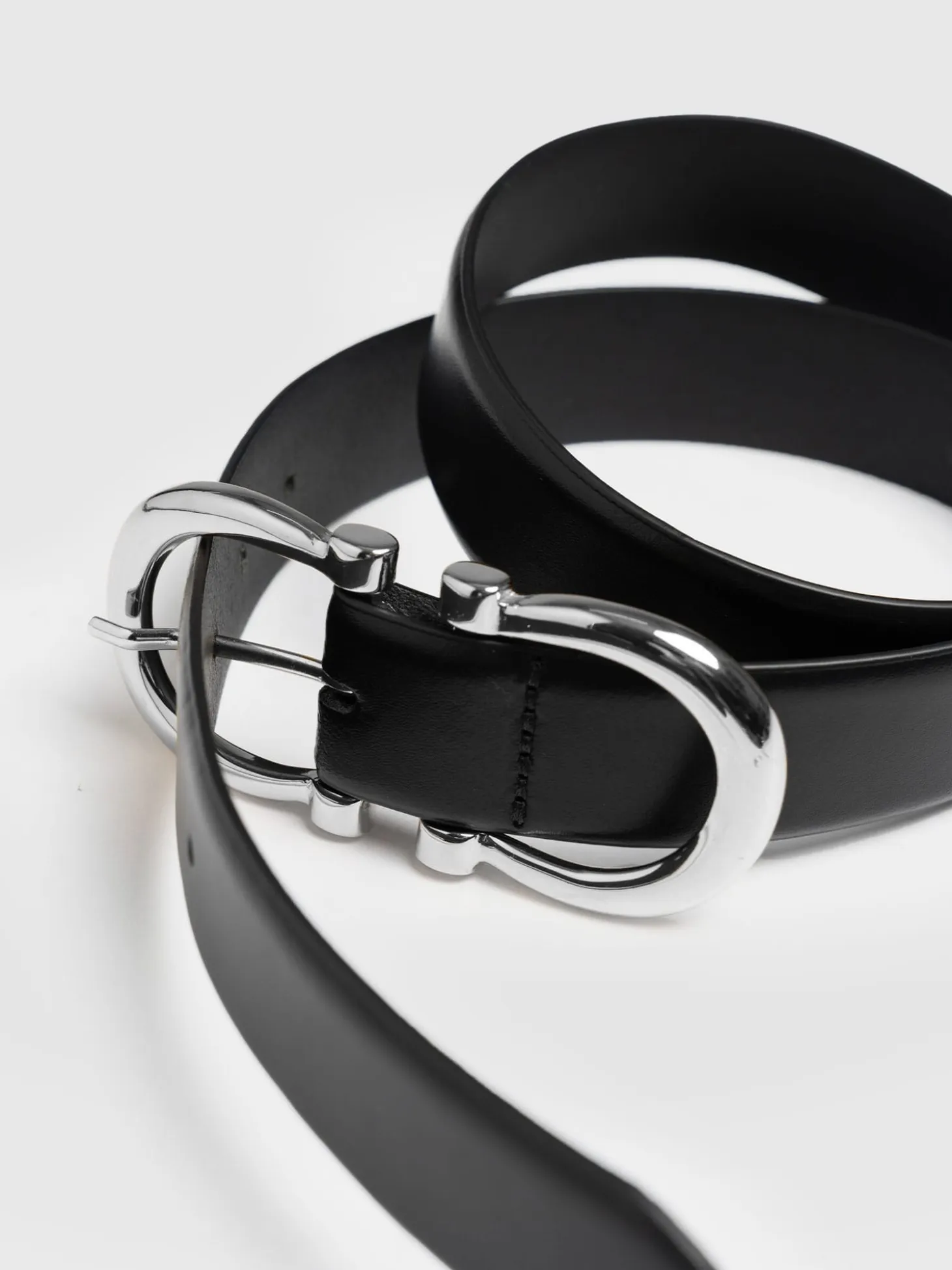 Chelsea Belt - Black/Silver