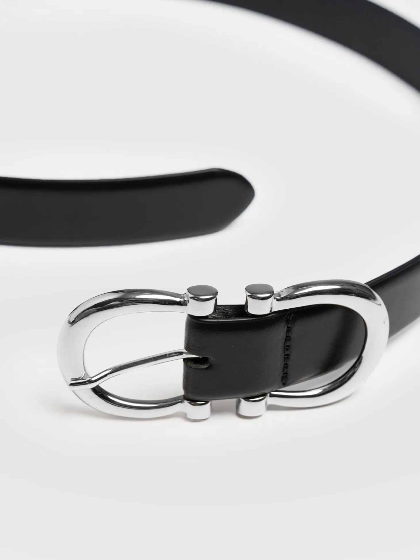 Chelsea Belt - Black/Silver