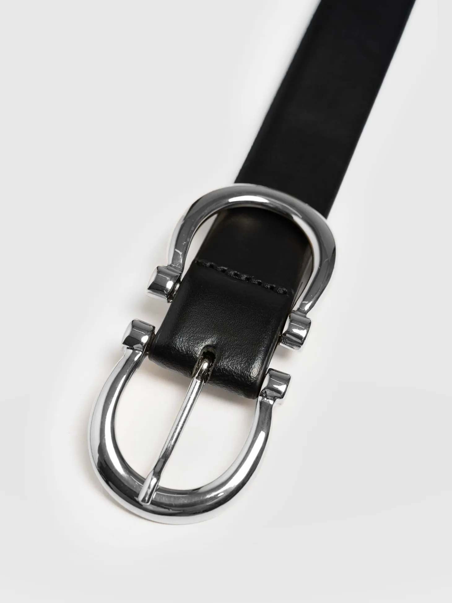 Chelsea Belt - Black/Silver