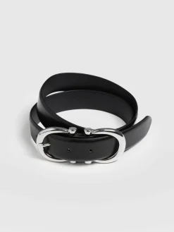 Chelsea Belt - Black/Silver