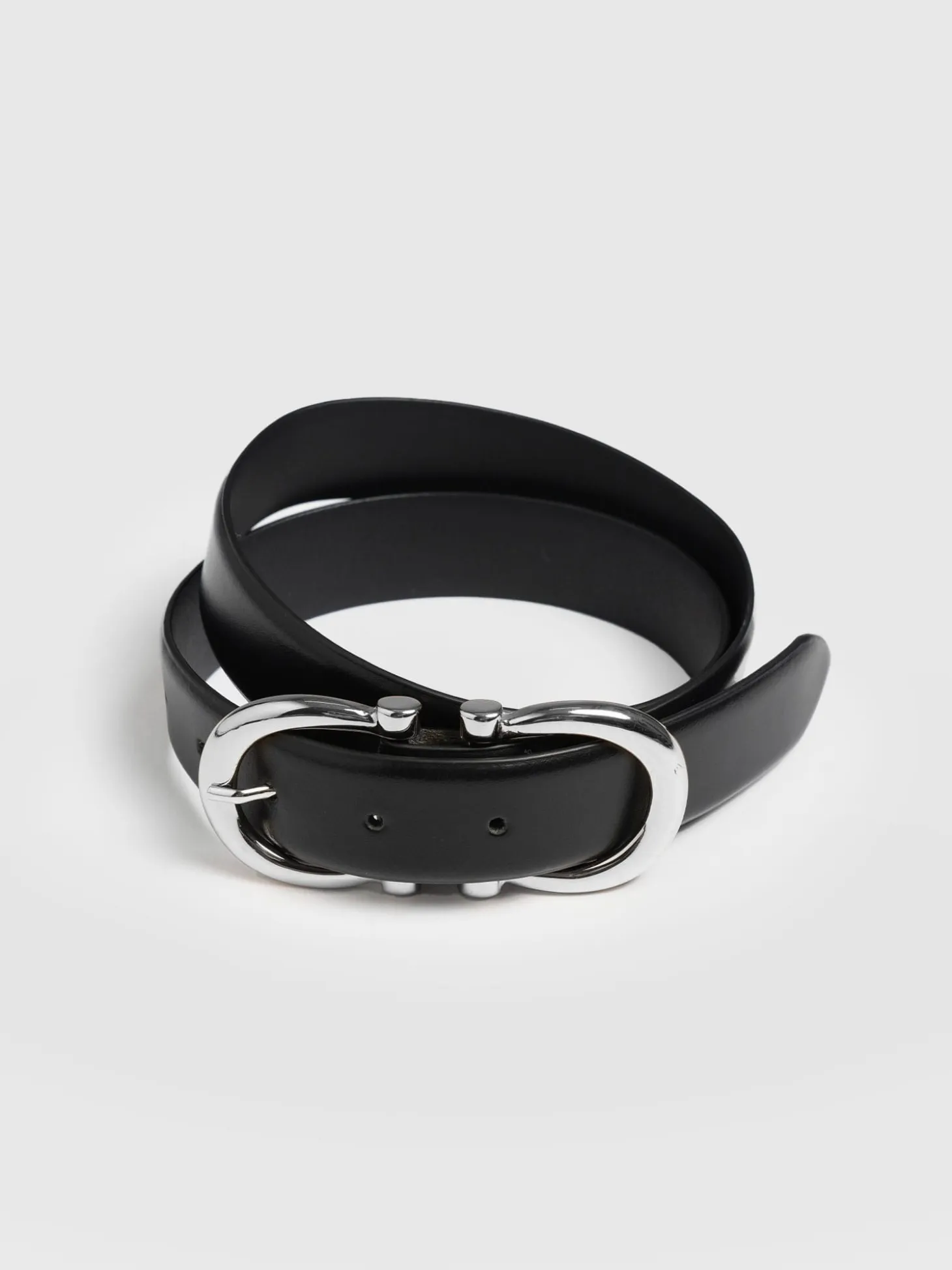 Chelsea Belt - Black/Silver
