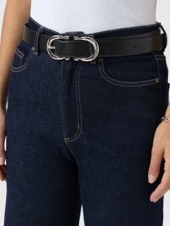 Chelsea Belt - Black/Silver