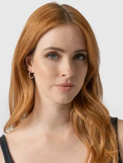Classic Hoop Earrings - Silver