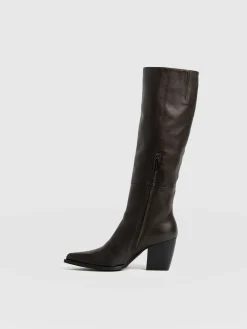 Dallas Knee High Boot - Chocolate