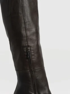 Dallas Knee High Boot - Chocolate