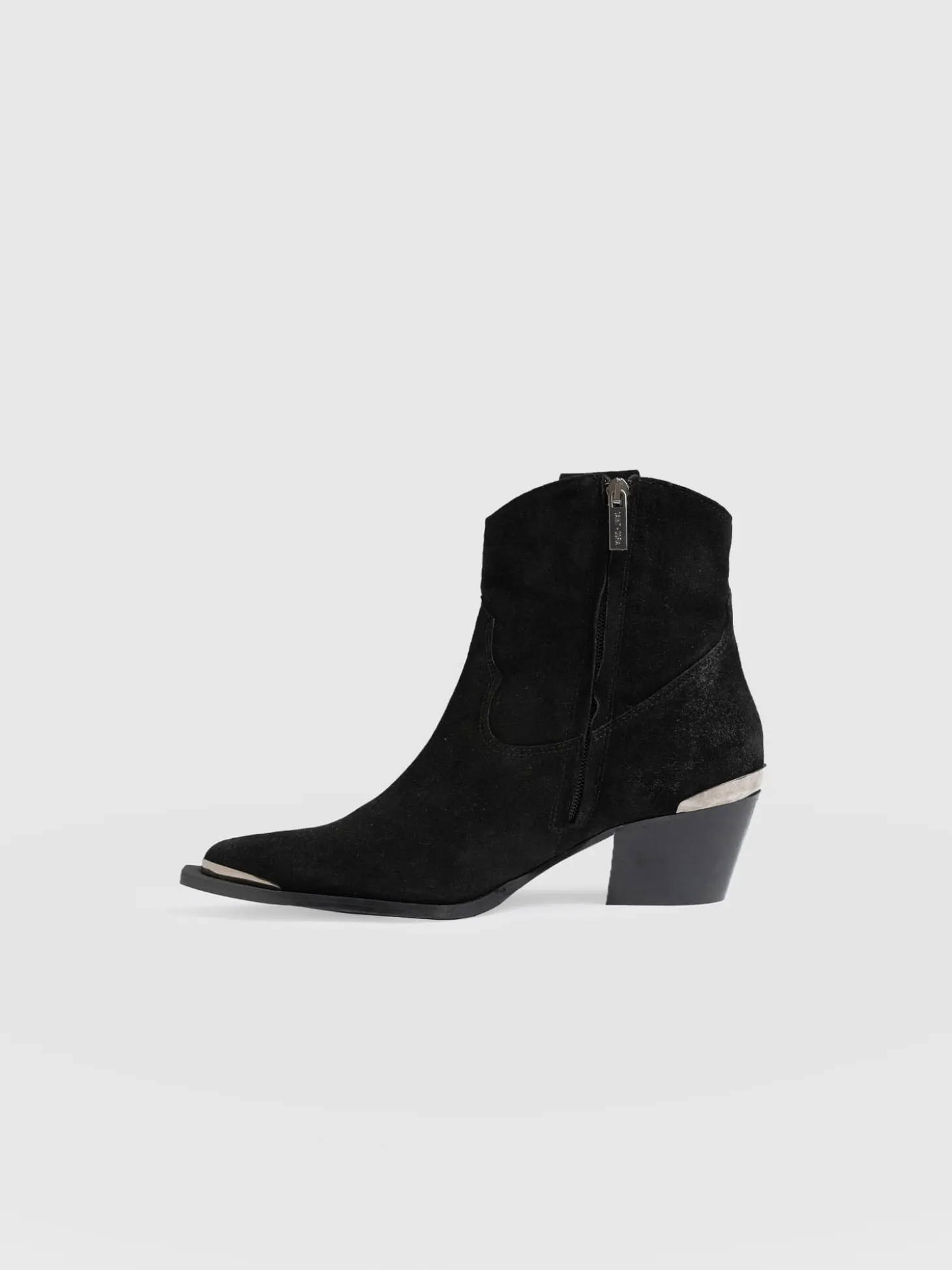 Dallas Metal Boot - Black