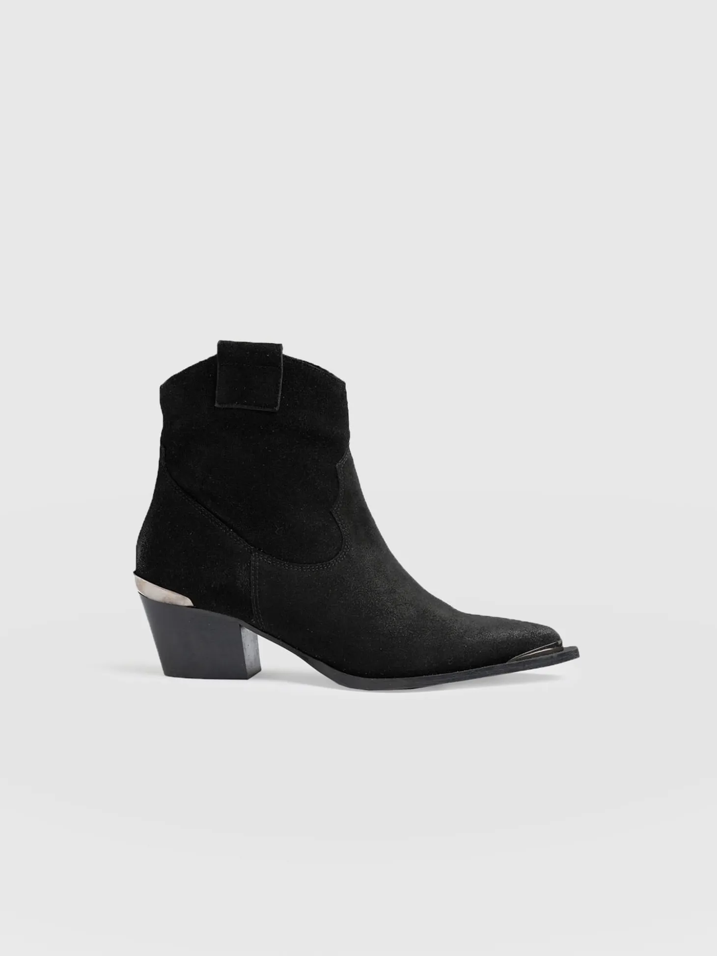 Dallas Metal Boot - Black