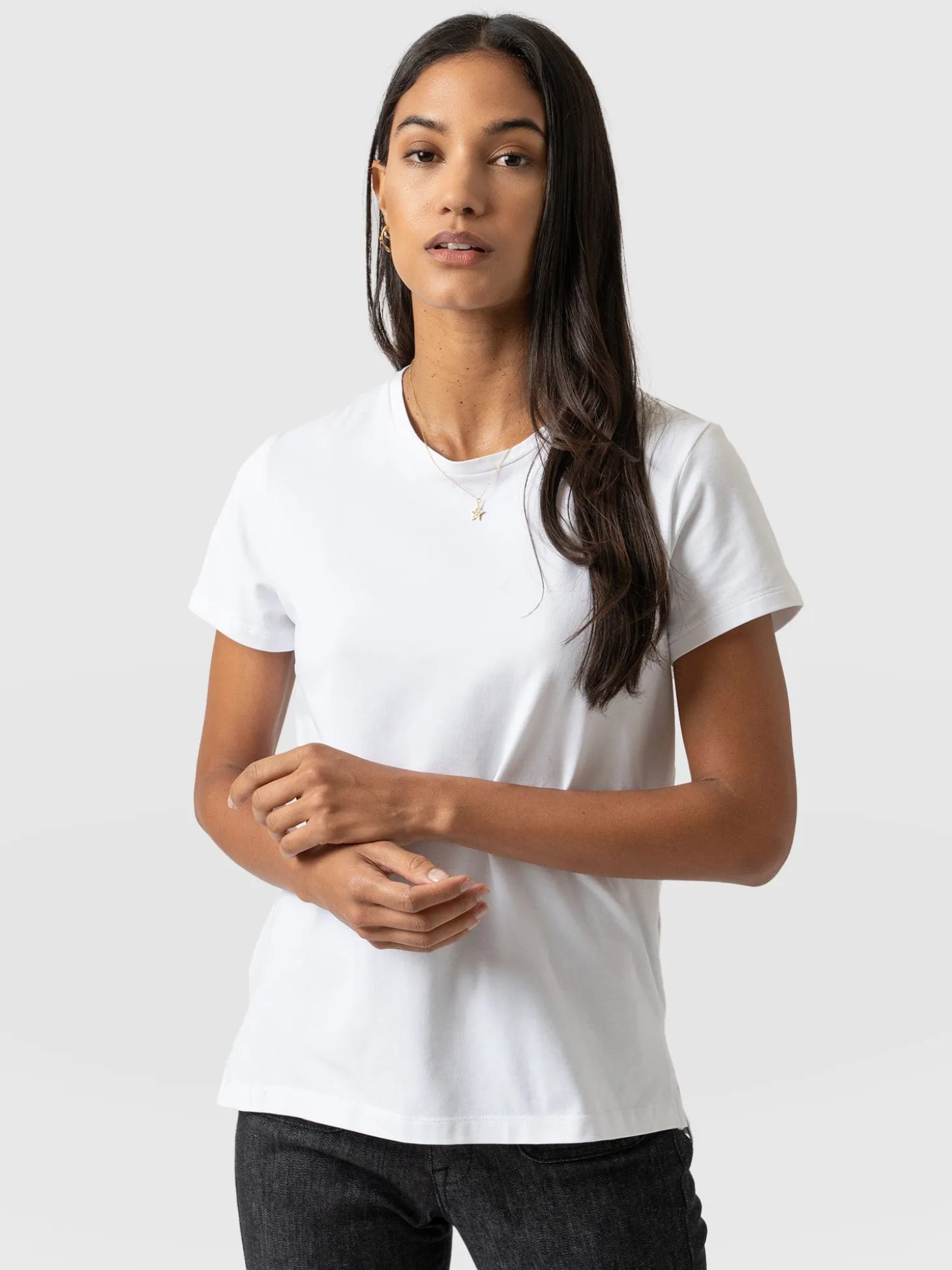 Easy Cotton Tee - White
