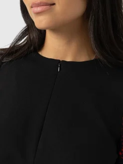 Ella Zip Up Top - Red Fade Spot