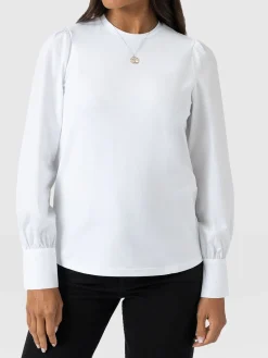 Eva Mock Shirt - White