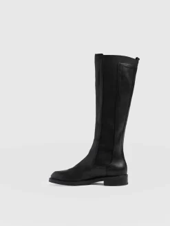 Evelyn Knee High Boot - Black