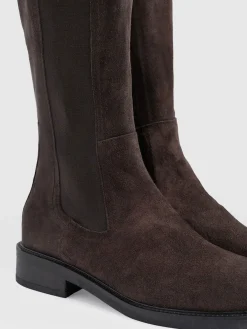 Evelyn Knee High Boot - Brown