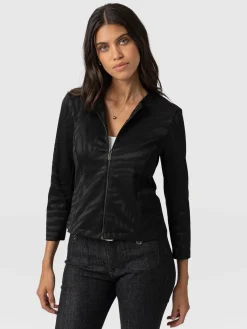 Florence Jacket - Black Zebra