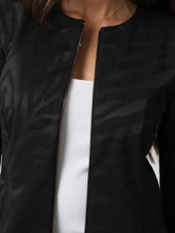 Florence Jacket - Black Zebra