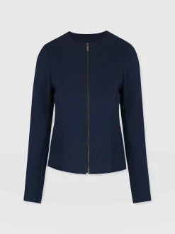Florence Jacket - Navy Twill