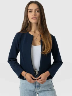 Florence Jacket - Navy Twill
