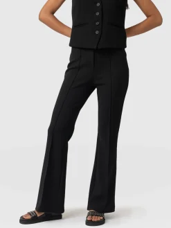 Freya Flared Pant - Black
