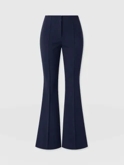 Freya Flared Pant - Navy
