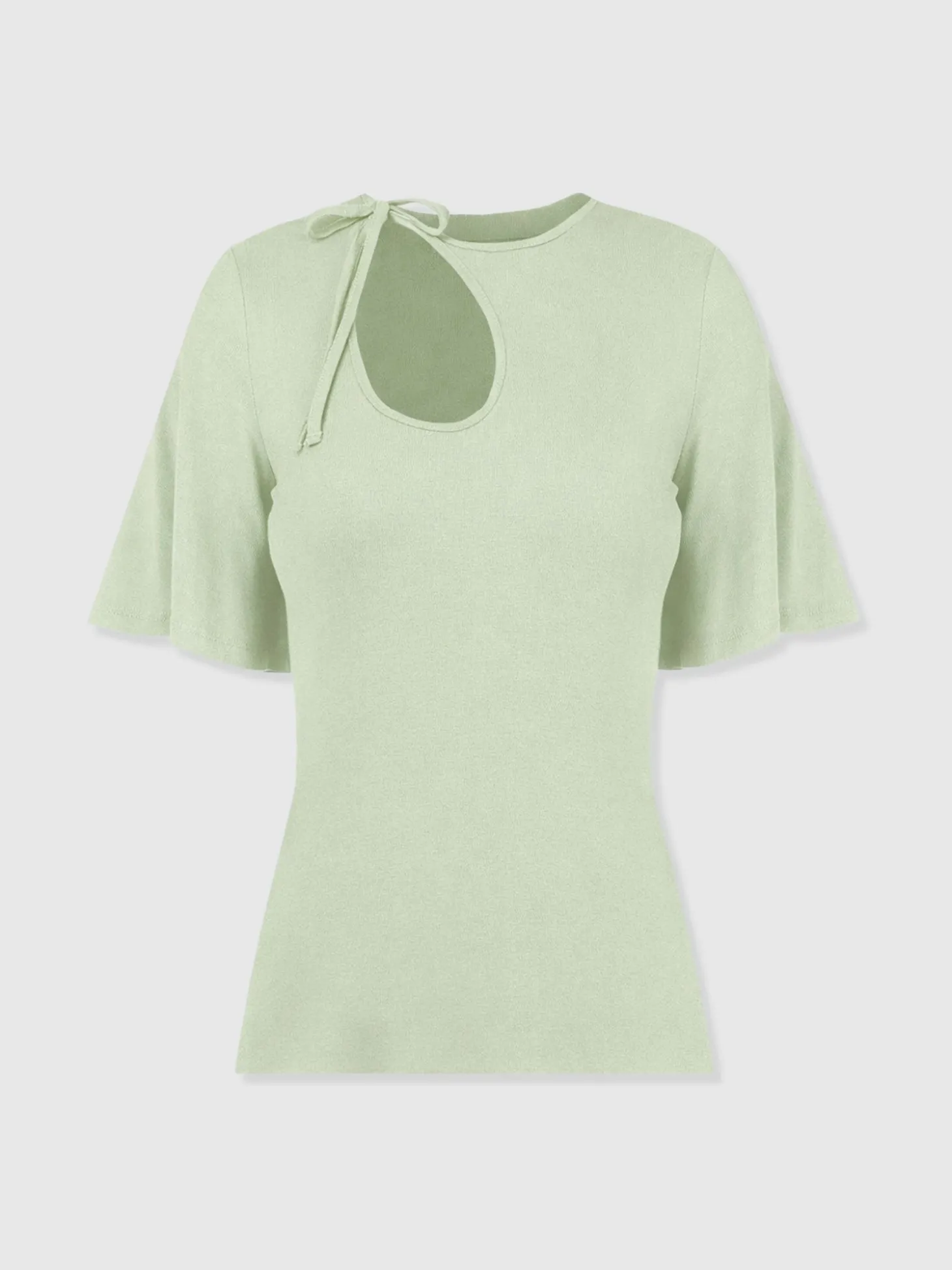 Freya Tie Tee - Mint