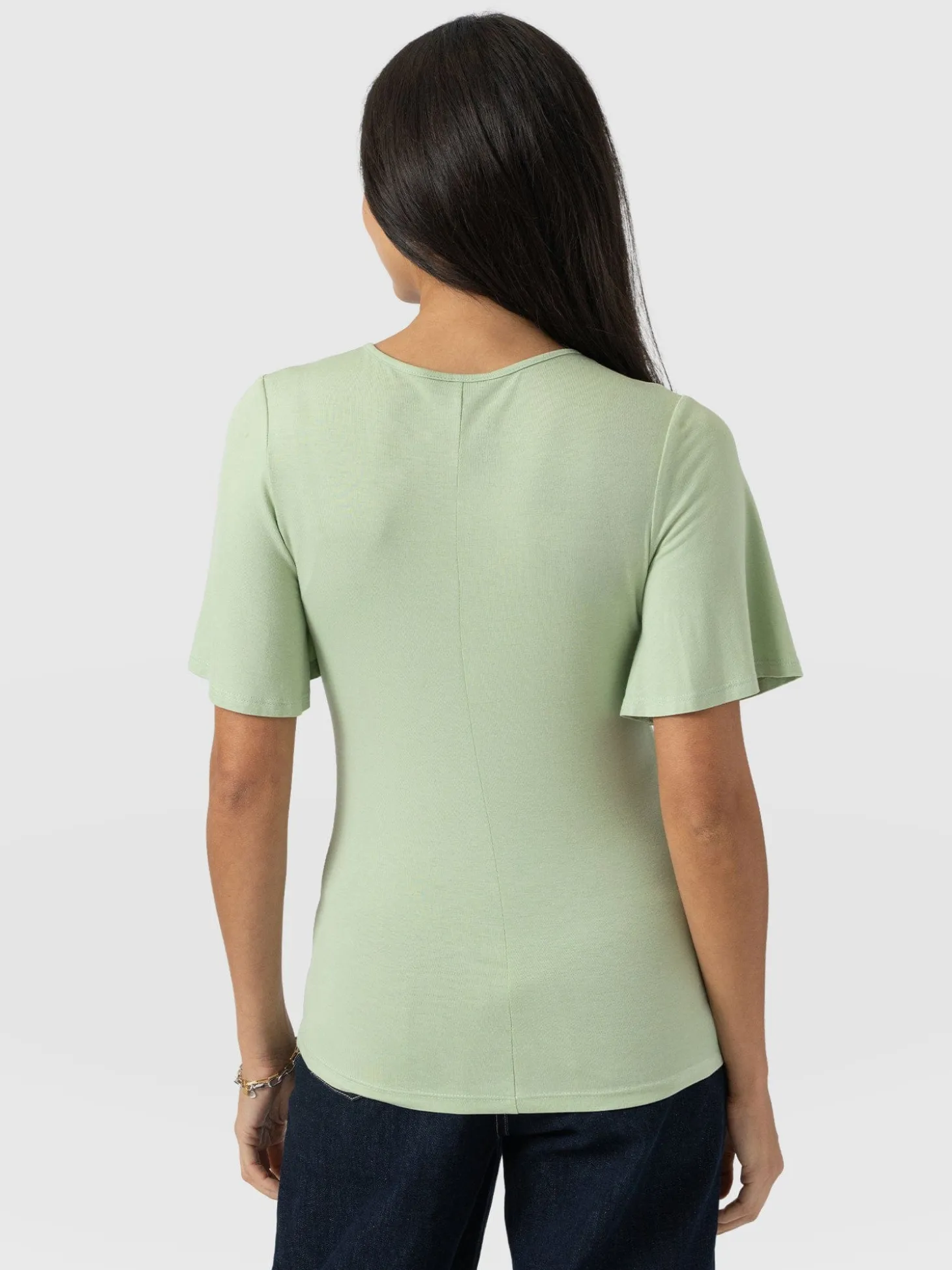 Freya Tie Tee - Mint