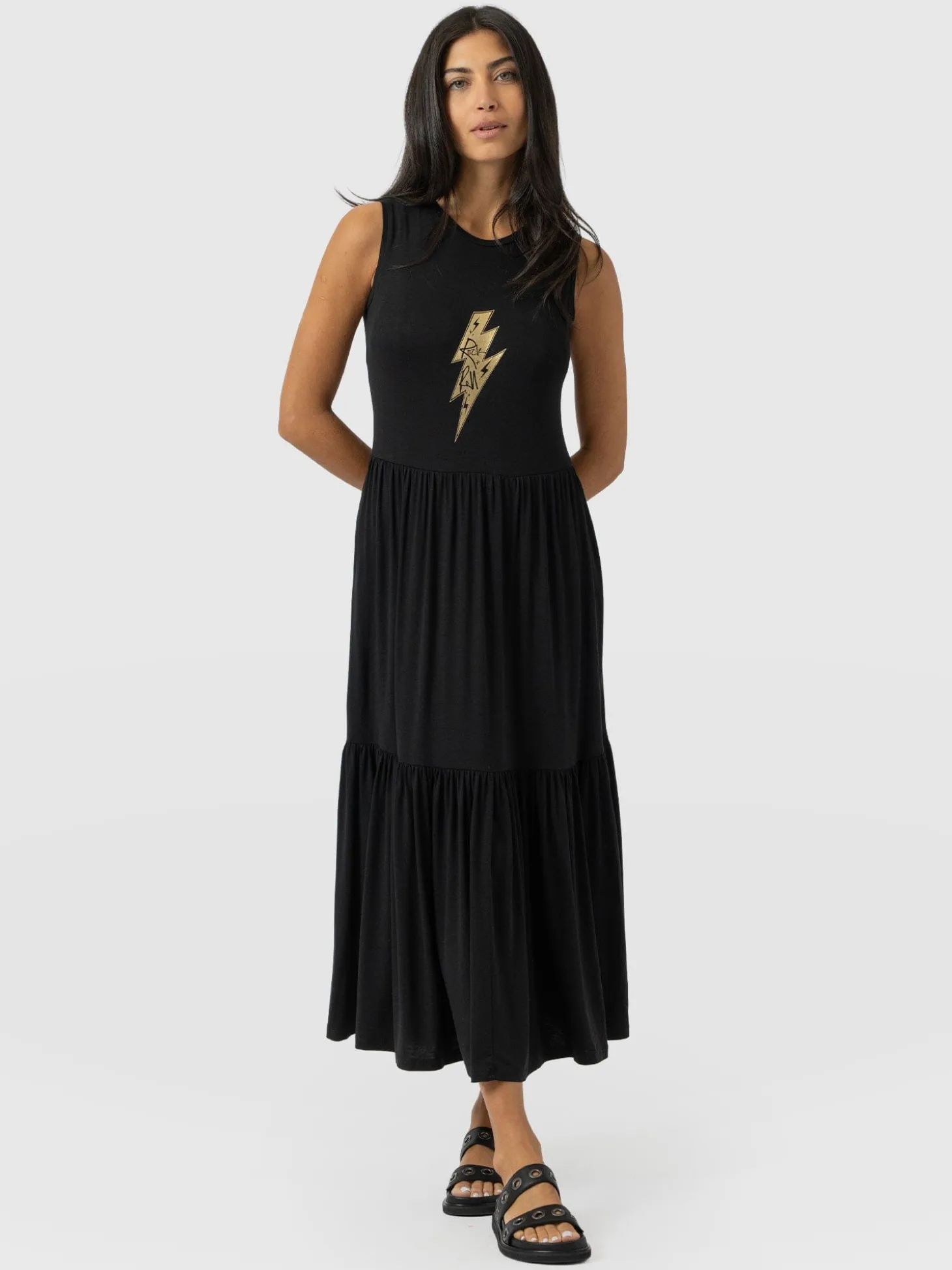 Greenwich Dress - Black Rock n Roll