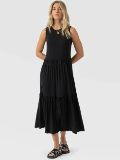 Greenwich Dress - Jersey Black
