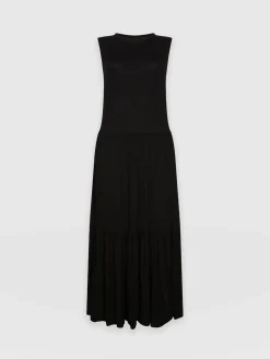 Greenwich Dress - Jersey Black