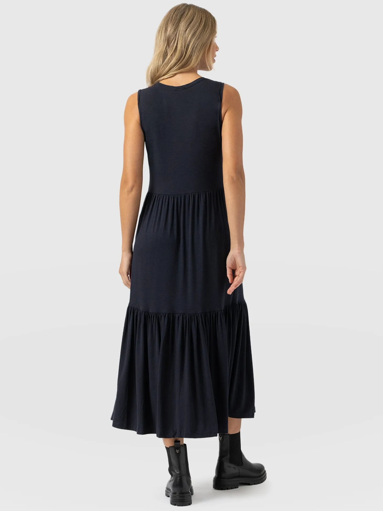 Greenwich Dress - Navy
